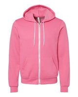 Unisex Sponge Fleece Full-Zip Hoodie Sweatshirt - 2769