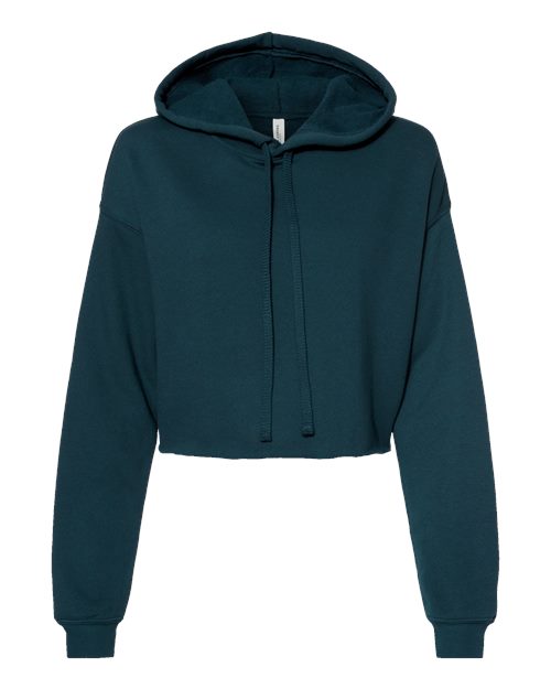 Women's Crop Fleece Hoodie Sweatshirt - 6891