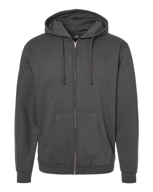 Unisex Full-Zip Hooded Sweatshirt - 10668