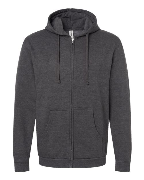 Unisex Full-Zip Hooded Sweatshirt - 10668