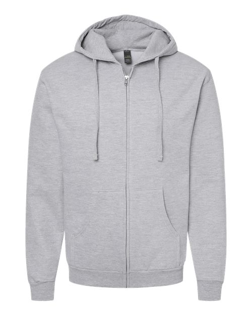 Unisex Full-Zip Hooded Sweatshirt - 10668