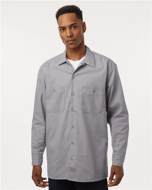 Men's Industrial Long Sleeve Work Shirt - 10155