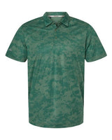 Men's All Over Camo Print Polo - 11012