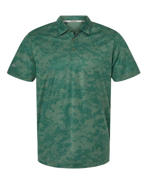 Men's All Over Camo Print Polo - 11012