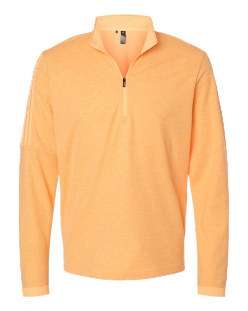 Men's 3-Stripes Quarter-Zip Sweater Pullover - 11013