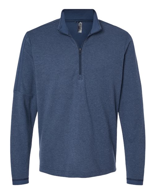Men's 3-Stripes Quarter-Zip Sweater Pullover - 11013