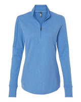 Women's 3-Stripes Quarter-Zip Sweater Pullover