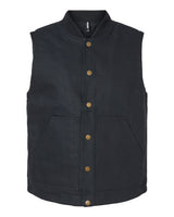 Men's Insulated Canvas Workwear Vest - 11073
