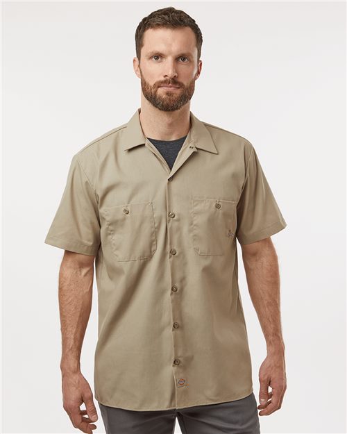 Men's Industrial Short Sleeve Work Shirt - 10327