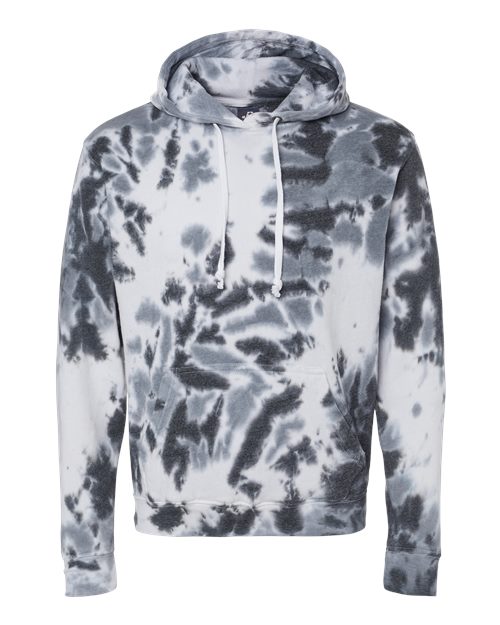 Men's Tie-Dyed Fleece Hooded Sweatshirt - 10979