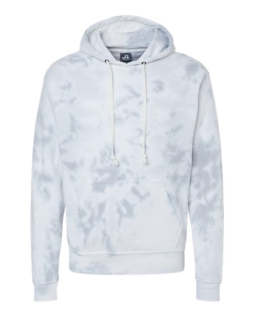 Men's Tie-Dyed Fleece Hooded Sweatshirt - 10979