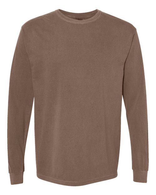 Unisex Garment-Dyed Heavyweight Long Sleeve T-Shirt - 2217
