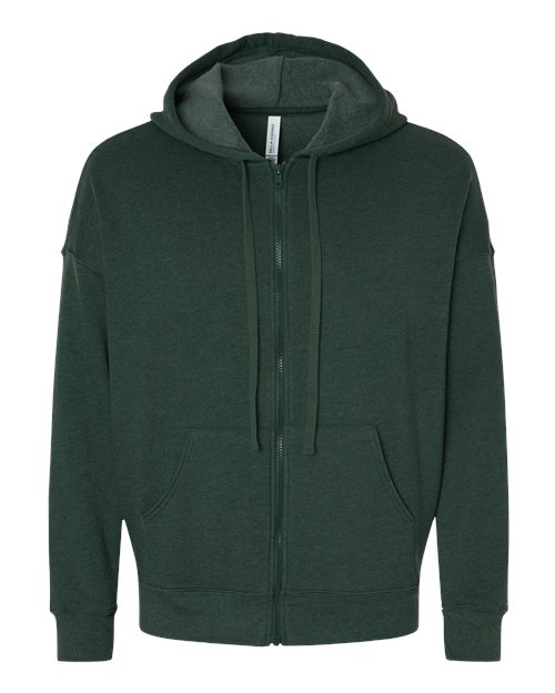 Unisex Sponge Fleece DTM Full-Zip Hoodie Sweatshirt