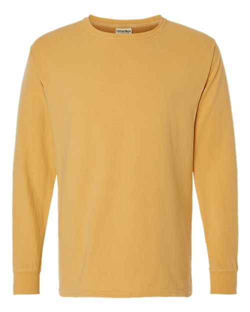 Unisex Garment-Dyed Long Sleeve T-Shirt - 6257