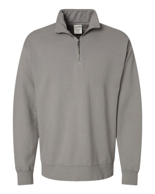Unisex Garment-Dyed Quarter-Zip Sweatshirt - 11286