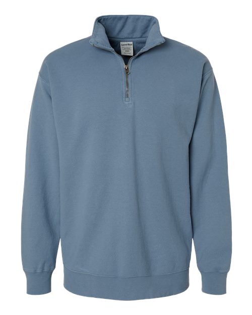 Unisex Garment-Dyed Quarter-Zip Sweatshirt
