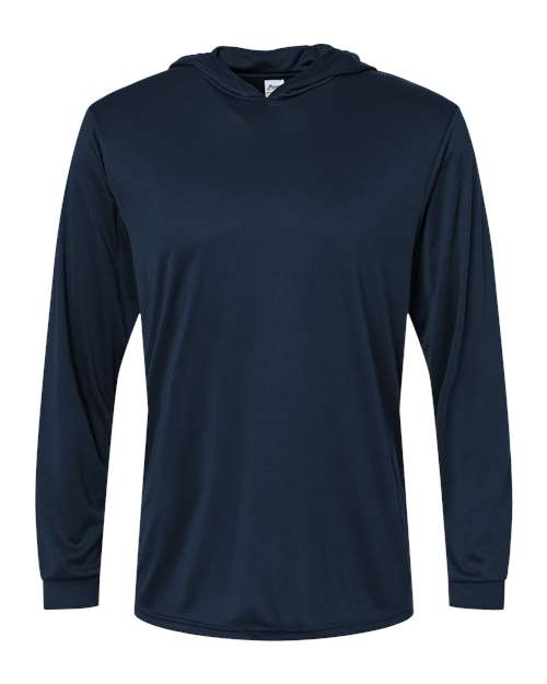 Unisex Bahama Performance Hooded Long Sleeve T-Shirt