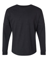 Women's Pom Pom Long Sleeve Jersey T-Shirt - 11542