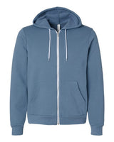 Unisex Sponge Fleece Full-Zip Hoodie Sweatshirt - 2769
