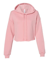 Women's Crop Fleece Hoodie Sweatshirt - 6891