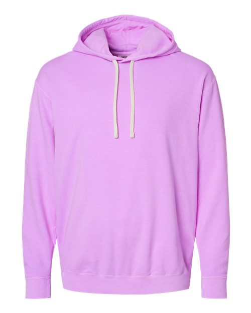Unisex Garment-Dyed Lightweight Fleece Hooded Sweatshirt - 11676