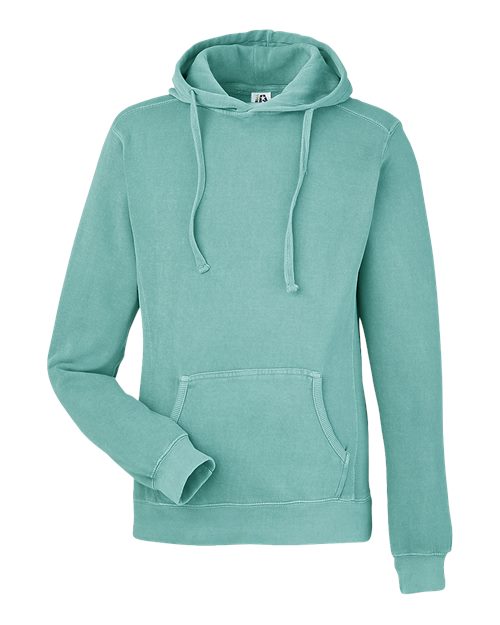 Unisex Pigment-Dyed Fleece Hooded Sweatshirt - 11764