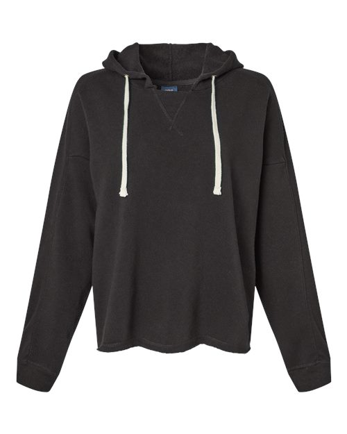 Women's Angel Fleece Crop Hooded Sweatshirt - 11769