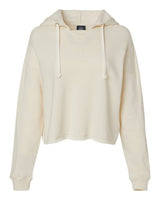 Women's Angel Fleece Crop Hooded Sweatshirt - 11769