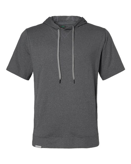 Men's Eco Revive™ Ventura Soft Knit Short Sleeve Hooded Sweatshirt - 11824