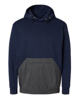 Unisex Mixed Media Hooded Sweatshirt - 11768