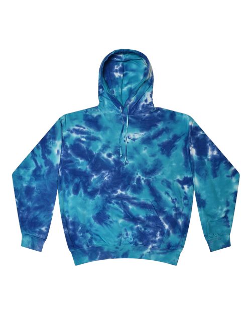 Unisex Tie-Dyed Hooded Sweatshirt - 10937