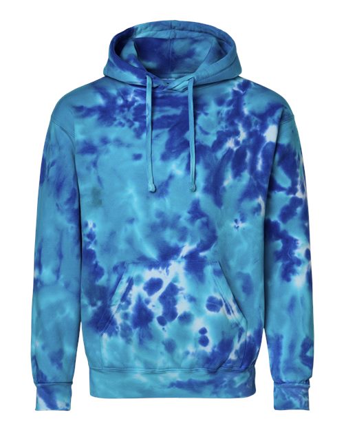 Unisex Tie-Dyed Hooded Sweatshirt