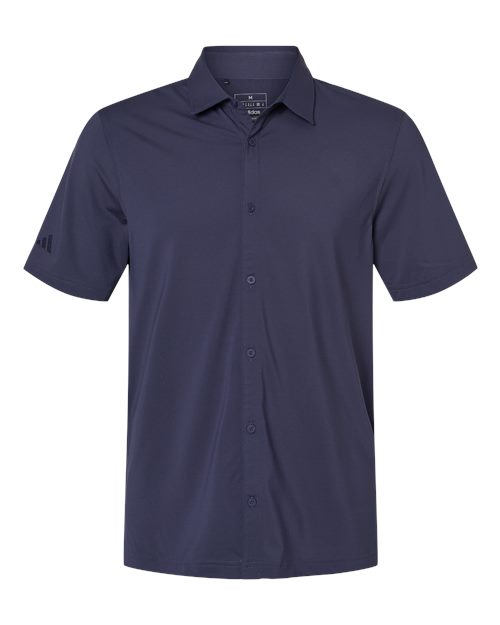 Men's Full Button Down Short Sleeve Shirt - 11962