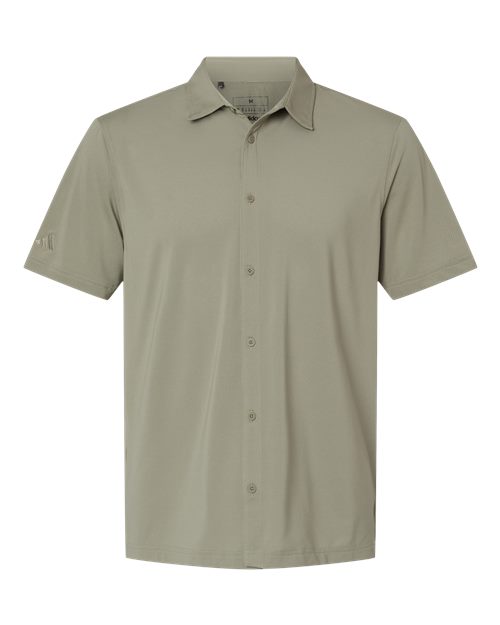 Men's Full Button Down Short Sleeve Shirt - 11962