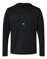 Men's Lightweight Quarter-Zip Hooded Pullover - 11963