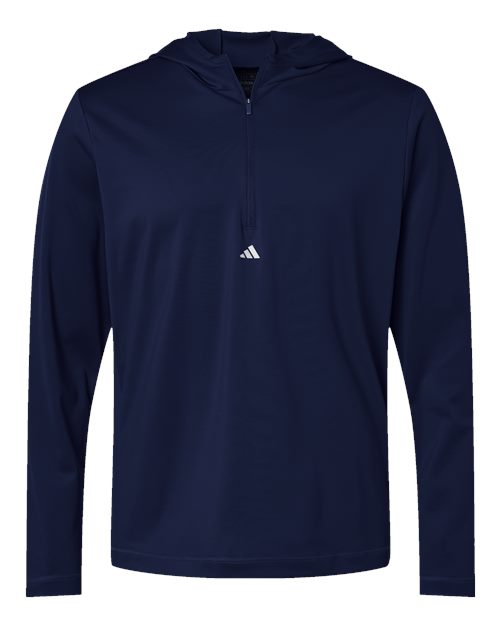 Men's Lightweight Quarter-Zip Hooded Pullover - 11963
