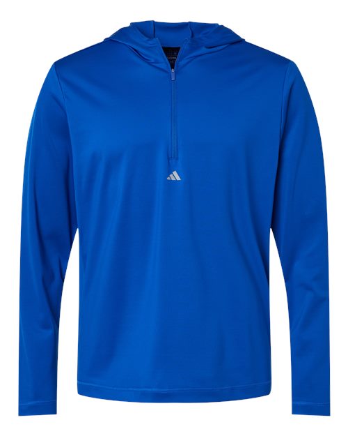 Men's Lightweight Quarter-Zip Hooded Pullover - 11963