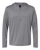 Men's Lightweight Quarter-Zip Hooded Pullover - 11963