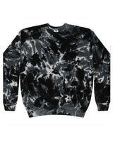 Unisex Tie-Dyed Fleece Crewneck Sweatshirt - 11003