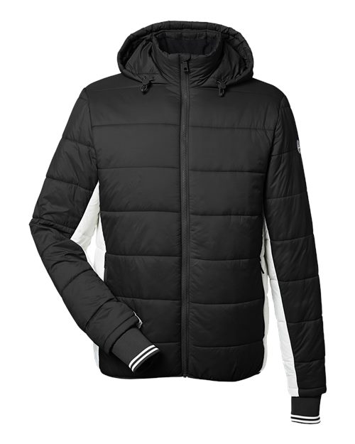 Men's Nautical Mile Hooded Puffer Jacket - 12004