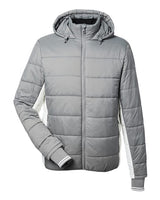 Men's Nautical Mile Hooded Puffer Jacket - 12004