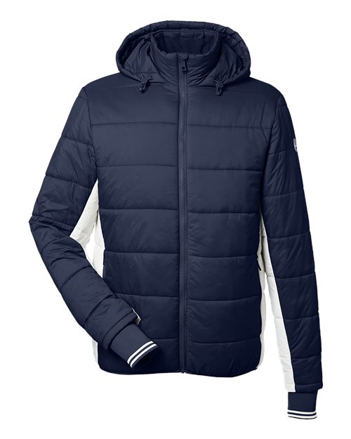 Men's Nautical Mile Hooded Puffer Jacket - 12004