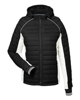Women's Nautical Mile Hooded Puffer Jacket - 12005