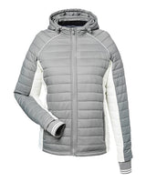 Women's Nautical Mile Hooded Puffer Jacket - 12005