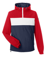 Unisex Windward Anorak Hooded Quarter-Zip Jacket - 12006