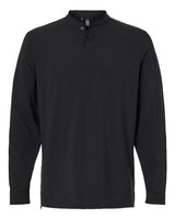 Men's Henley Long Sleeve T-Shirt - 12192