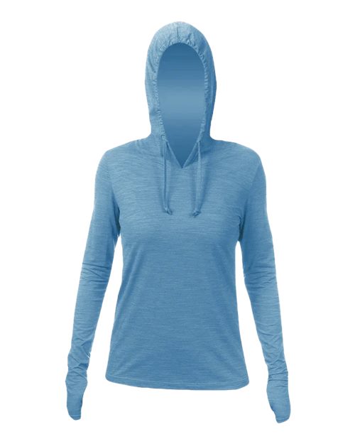 Women's Breeze Tech Hooded Long Sleeve T-Shirt - 12222