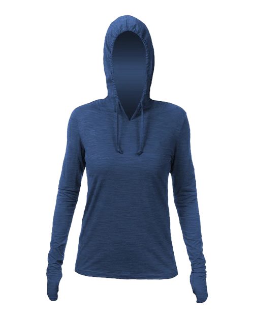 Women's Breeze Tech Hooded Long Sleeve T-Shirt - 12222
