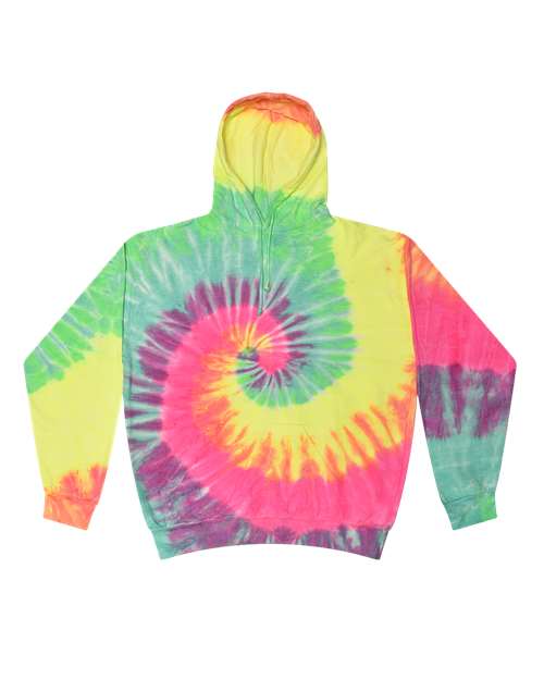 Unisex Tie-Dyed Hooded Sweatshirt - 10937