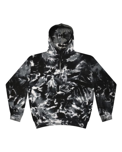 Unisex Tie-Dyed Hooded Sweatshirt - 10937